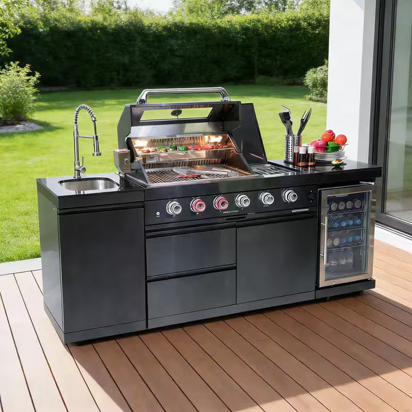 72,000 BTU 4-Burner Stainless Steel Grill