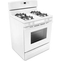 Freestanding Gas Range Designed for Versatile Cooking, 5.1 Cu Ft Oven, 15,000 BTU Burners, Bake Assist