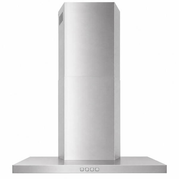 30-Inch T-Style Chimney Wall-Mount Range Hood with 450 Max Blower CFM